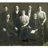 Francis "Frank" Lewis Ervin with wife Julia (Leonard) and children